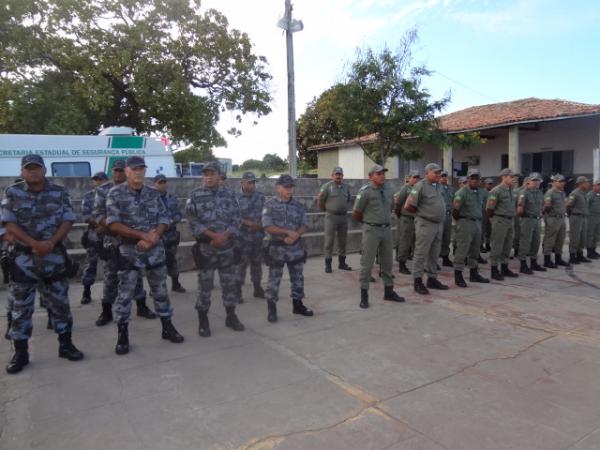 Cel Lisandro realizou primeira Formatura Geral no 3&ordm; BPM.(Imagem:FlorianoNews)