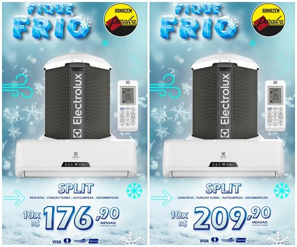  Fique no clima e mantenha-se frio com as ofertas incr&iacute;veis do Armaz&eacute;m Para&iacute;ba(Imagem:Divulga&ccedil;&atilde;o)