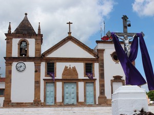 Cruzeiro com imagem de Jesus sofre ação de vândalos em Oeiras, no Piauí