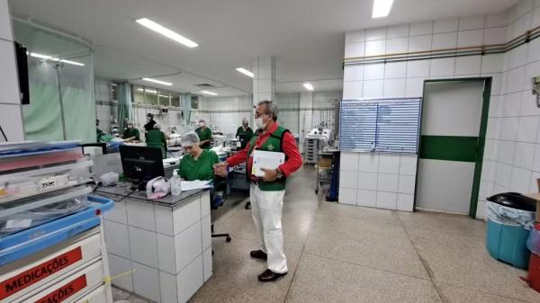 Maior hospital de urg&ecirc;ncia do PI, HUT fica sem insumos e aparelhos de raio-X.(Imagem:Divulga&ccedil;&atilde;o/CRM)