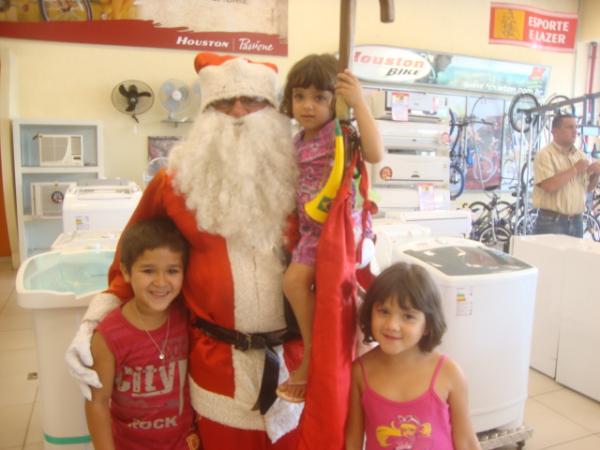 Momento Papai Noel(Imagem:reda&ccedil;&atilde;o)
