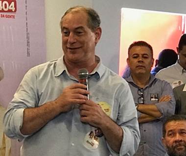 Ciro Gomes diz que privatização deve ser usada com inteligência