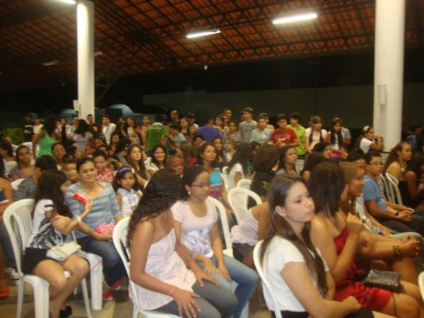 Lan&ccedil;amento do Selo da Escola. (Imagem:FlorianoNews)