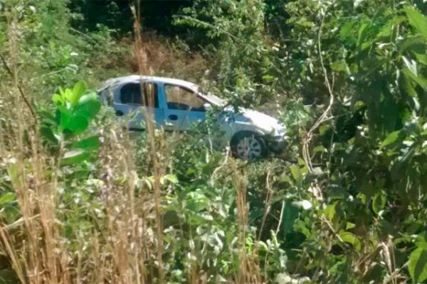 Condutor fica ferido ap&oacute;s acidente automobil&iacute;stico na BR 316.(Imagem:Cidade Verde)