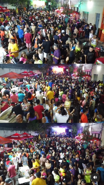 Bloco Bota Pra Quebrar agita o Carnaval de Floriano com muita animação e amor