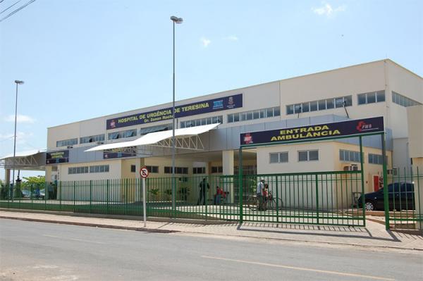 Hospital de Urg&ecirc;ncia de Teresina (HUT).(Imagem:Arquivo)