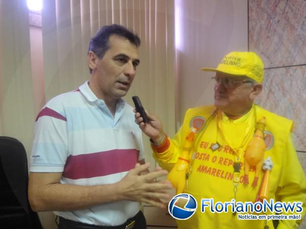 Prefeito Gilberto J&uacute;nior(Imagem:FlorianoNews)