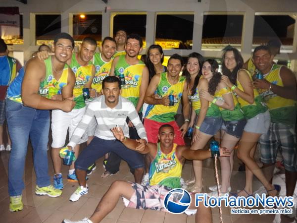 Bloco Furacão agita abertura do Carnaval de Floriano. (Imagem:FlorianoNews)
