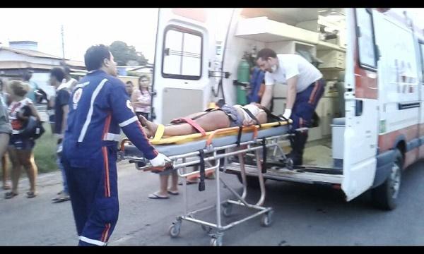 Adolescente fica ferida em acidente de trânsito em Floriano