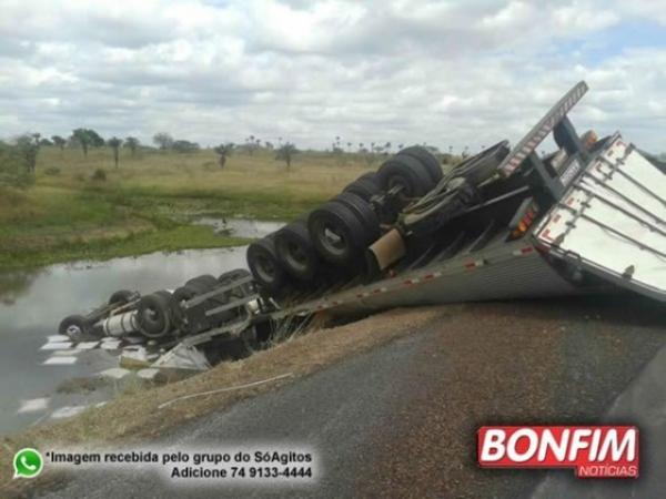 Acidente na BR-316 deixa quatro mortos em Campo Grande do Piau&iacute;.(Imagem:Bonfim Not&iacute;cias)