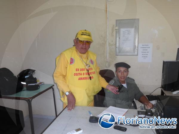 Capit&atilde; Leucijane Barbosa(Imagem:FlorianoNews)