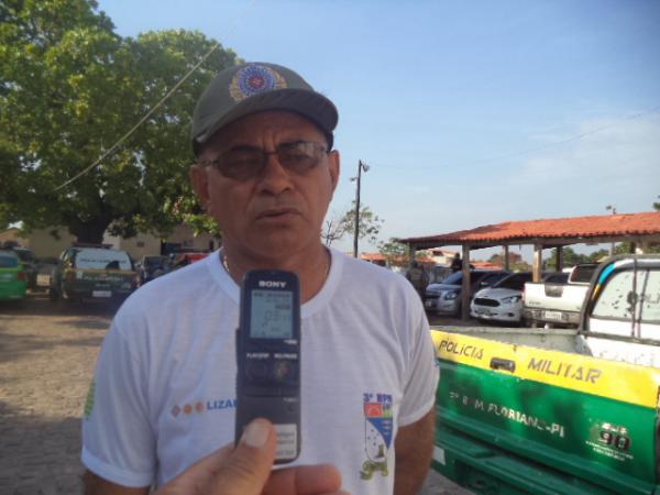 Ten-Cel. Lisandro Hon&oacute;rio(Imagem:FlorianoNews)