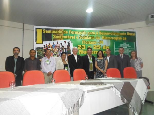 Realizada abertura do Seminário de políticas de desenvolvimento sustentável em Floriano.(Imagem:FlorianoNews)