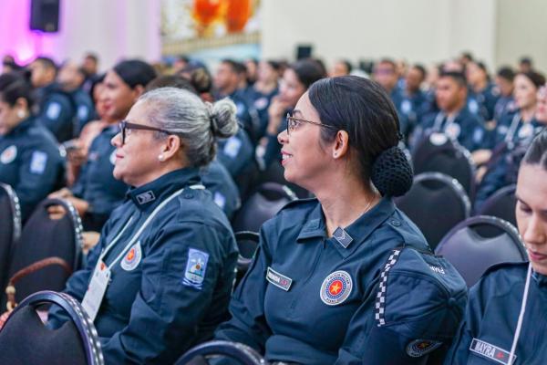 Seminário de Atualização e Padronização dos Profissionais da Patrulha Maria da Penha.(Imagem:Louany Naira (Ascom SSP-PI))