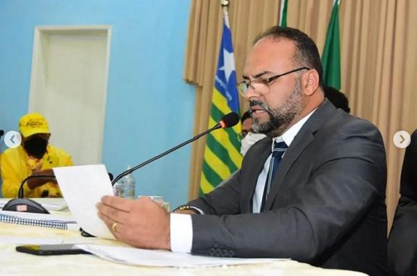 Vereador Joab Curvina, presidente da casa.(Imagem:Reprodu&ccedil;&atilde;o/Instagram)