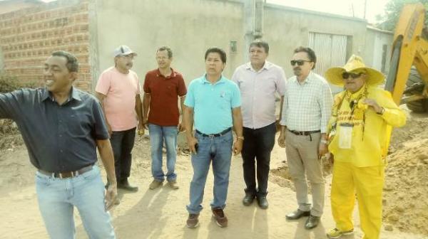 Agespisa realiza ampliação da rede de abastecimento em bairro de Floriano.(Imagem:FlorianoNews)