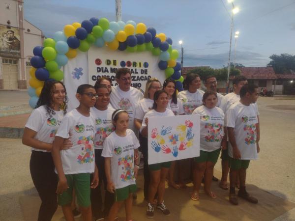Barão de Grajaú realiza caminhada em alusão ao Dia Mundial do Autismo.(Imagem:FlorianoNews)