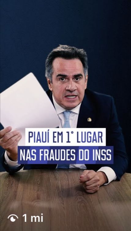 Vídeo em que Ciro denuncia fraudes contra aposentados no Piauí ultrapassa 1 milhão de visualizações