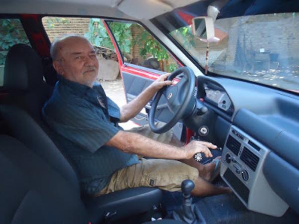 Ded&eacute; Mec&acirc;nico adapta carros para pessoas com defici&ecirc;ncia.(Imagem:Jaquelina Nascimento)