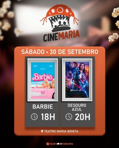 Fim de semana cultural: Cine Maria oferece programação imperdível em Floriano