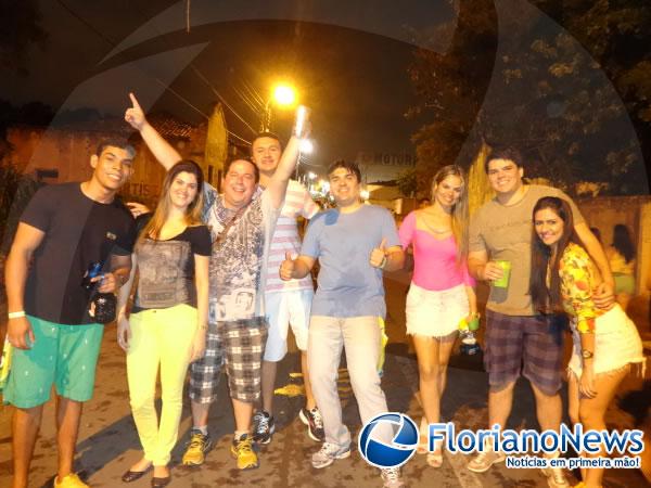 Chicabana agita arrastão na abertura do carnaval de Floriano.(Imagem:FlorianoNews)