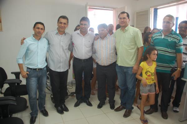 Prefeito Gilberto J&uacute;nior inaugura mais um Posto de Sa&uacute;de.(Imagem:Waldemir Miranda)