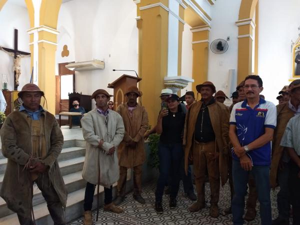 Vaqueiros participam do tradicional festejo de S&atilde;o Pedro de Alc&acirc;ntara, em Floriano(Imagem:FlorianoNews)