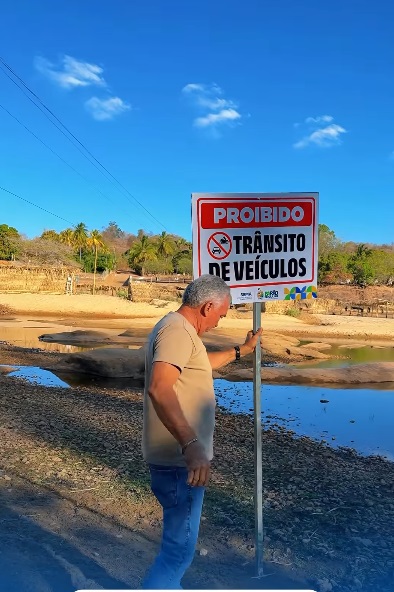 Sinalização e conscientização ambiental reforçam segurança e bem-estar no Povoado Manga, em Barão