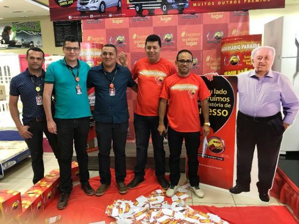 Armazém Paraíba realiza 1° sorteio da campanha de aniversário em Floriano