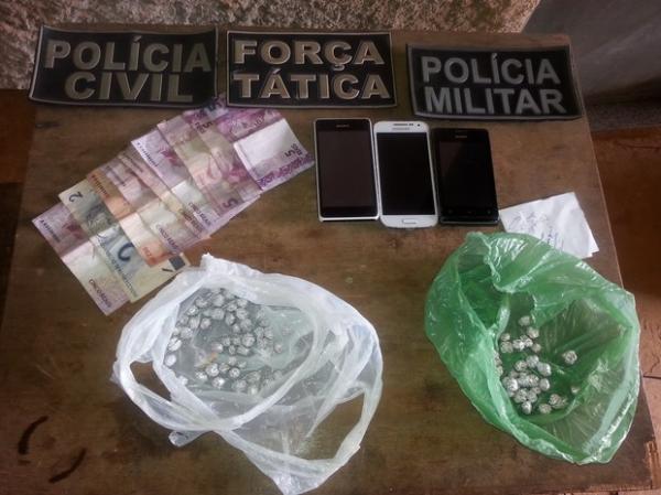 Operação Tormenta prende três por tráfico de drogas no Sul do Piauí