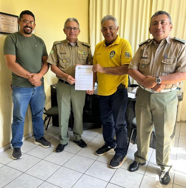 SUTRAN e 3º BPM alinham plano de fiscalização para fortalecer segurança no trânsito de Floriano.(Imagem:Divulgação/PM)
