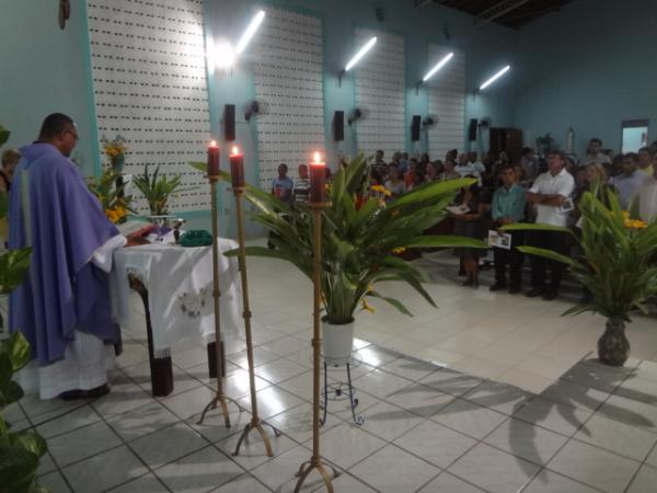 Celebrada missa pelo 1&ordm; m&ecirc;s de falecimento do Frei Antonio Curcio.(Imagem:FlorianoNews)