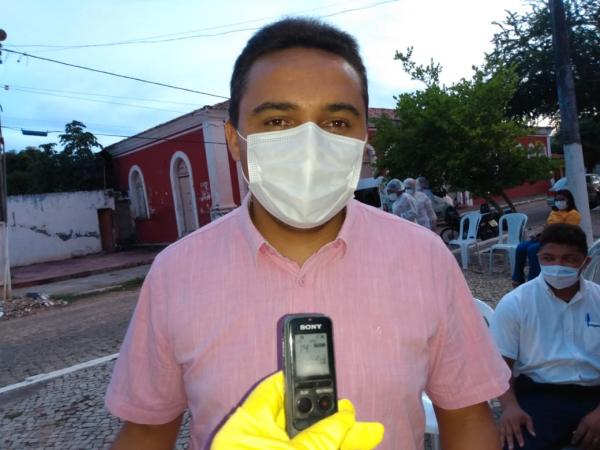 Secret&aacute;rio de Sa&uacute;de, James Rodrigues(Imagem:FlorianoNews)