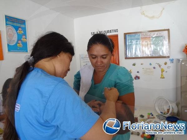 Começou a campanha de vacinação contra a poliomielite em Floriano