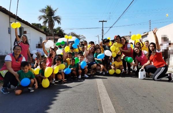 Escola Pequeno Pr&iacute;ncipe desenvolve atividades c&iacute;vicas na Semana da P&aacute;tria(Imagem:EPP)