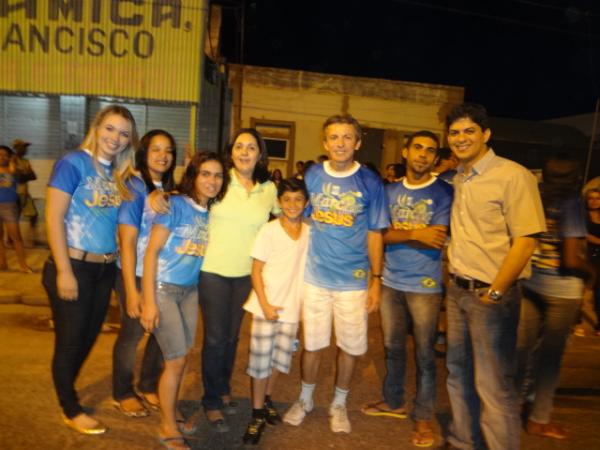 En&eacute;as Maia  e Ana Cleide(Imagem:FlorianoNews)