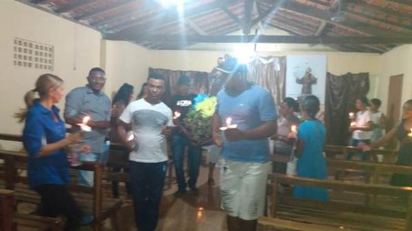 Localidade Barro Rachado encerra festejos em honra a S&atilde;o Francisco de Assis.(Imagem:FlorianoNews)