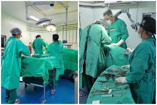 Hospital Regional Tibério Nunes reforça experiência cirúrgica com intenso treinamento no HGV(Imagem:Reprodução/Instagram)