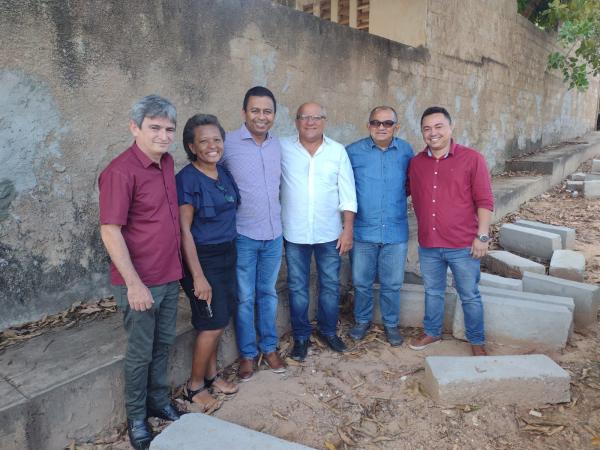 Deputado Francisco Costa participa de a&ccedil;&atilde;o em Floriano(Imagem:FlorianoNews)