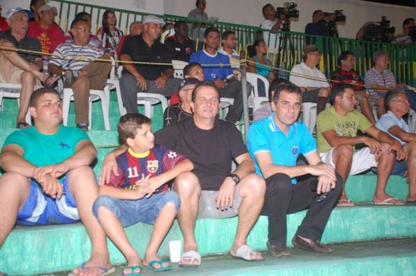 Dirigentes elogiam estrutura do Est&aacute;dio Tiber&atilde;o na partida Flamengo-PI e Atl&eacute;tico-GO.(Imagem:Waldemir Miranda)