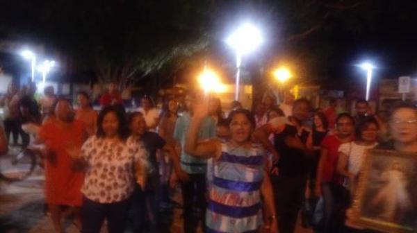 Par&oacute;quia de S&atilde;o Jos&eacute; Oper&aacute;rio celebra encerramento da festa da Divina Miseric&oacute;rdia(Imagem:FlorianoNews)