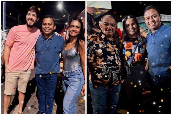 Deputado Dr. Francisco Costa participa do carnaval de Floriano em clima de alegria e reencontros.(Imagem:Reprodu&ccedil;&atilde;o/Instagram)