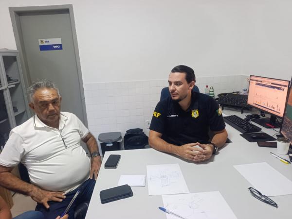 Força-tarefa discute intervenções para reduzir acidentes na rotatória da TV Alvorada, em Floriano(Imagem:FlorianoNews)