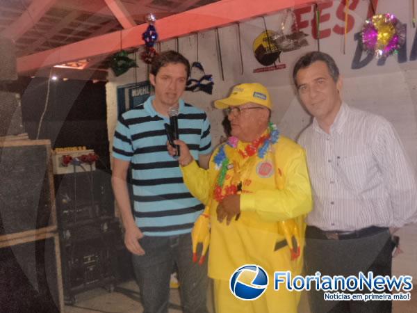 Secret&aacute;rio maur&iacute;cio Miranda e Prefeito Gilberto J&uacute;nior(Imagem:FlorianoNews)