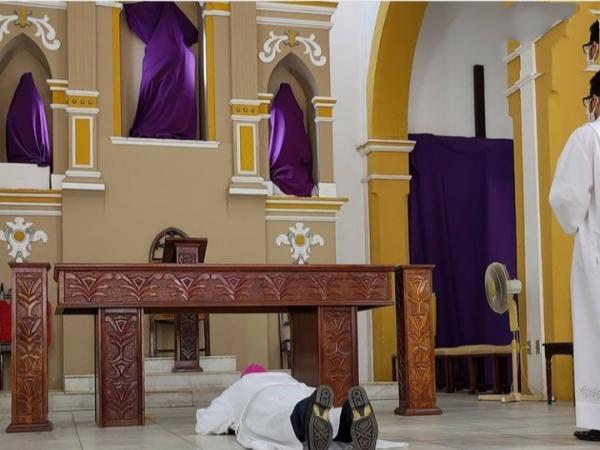 Fi&eacute;is participam da Paix&atilde;o de Nosso Senhor em Floriano(Imagem:PASCOM)