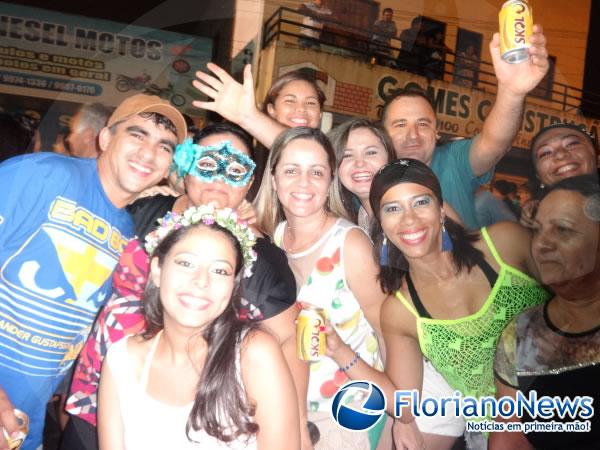 Chicabana agita arrastão na abertura do carnaval de Floriano.(Imagem:FlorianoNews)
