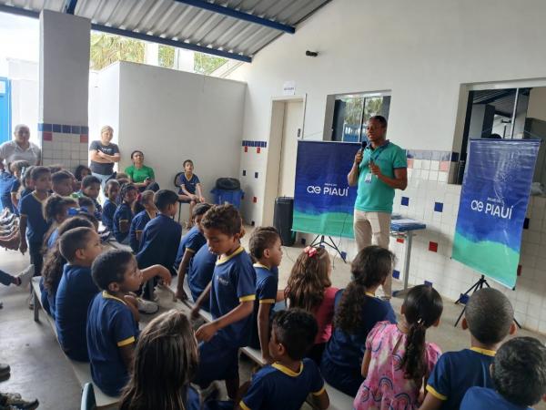 Águas do Piauí promove circuito de palestras sobre uso consciente da água em escolas (Imagem:Ascom)
