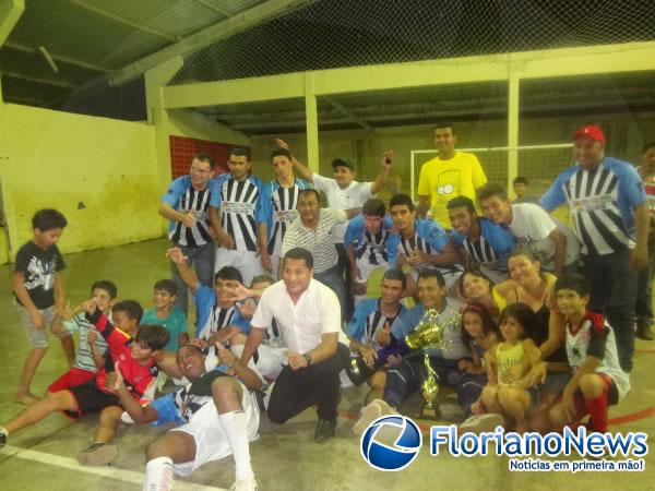 Emoção marcou a final do Campeonato Baronense de Futsal.(Imagem:FlorianoNews)