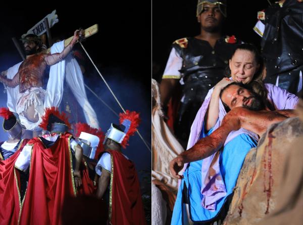 Público recorde: 15 mil pessoas assistem à Paixão de Cristo em Floriano(Imagem:Francisco Gondim/Grupo Escalet)