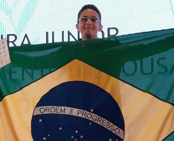 Francisco Jos&eacute; de Lima, medalhista ol&iacute;mpico de matem&aacute;tica.(Imagem:Arquivo Pessoal)